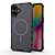 Σκληρή Πλάτη PC+TPU για iPhone 16 (OEM) σε Γκρι — διπλή προστασία, αερόσακοι στις γωνίες & μαγνητικός δακτύλιος για αξεσουάρ.