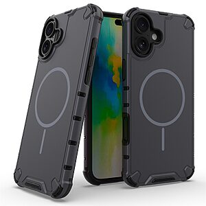 Θήκη iPhone 16 - OEM - Σκληρή Πλάτη PC+TPU - Γκρι — εικόνα 2