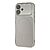 Σκληρή Πλάτη PC+TPU για iPhone 16 (OEM) σε Γκρι — ματ φινίρισμα, μαγνητικό δαχτυλίδι & προστασία φακών κάμερας από πτώσεις και γρατζουνιές.
