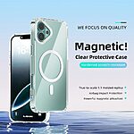 Θήκη iPhone 16 - ABEEL - Σκληρή Πλάτη PC+TPU - Λευκό - MagSafe — εικόνα 2
