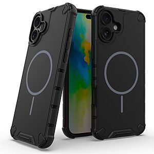 Θήκη iPhone 16 - OEM - Σκληρή Πλάτη PC+TPU - Μαύρο — εικόνα 2