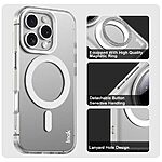 Θήκη iPhone 16 Pro Max - IMAK - Σκληρή Πλάτη PC+TPU - Λευκό - MagSafe — εικόνα 5