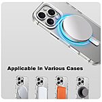 Θήκη iPhone 16 Pro Max - IMAK - Σκληρή Πλάτη PC+TPU - Λευκό - MagSafe — εικόνα 6
