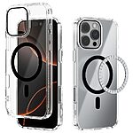 Σκληρή Πλάτη PC+TPU για iPhone 16 Pro Max (ABEEL) σε Μαύρο με MagSafe — ανασηκωμένα χείλη & airbag γωνίες για προστασία από πτώσεις.