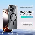 Θήκη iPhone 16 Pro Max - ABEEL - Σκληρή Πλάτη PC+TPU - Μαύρο - MagSafe — εικόνα 3