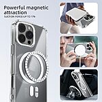 Θήκη iPhone 16 Pro Max - ABEEL - Σκληρή Πλάτη PC+TPU - Μαύρο - MagSafe — εικόνα 4