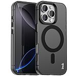 Θήκη iPhone 16 Pro Max - IMAK - Σκληρή Πλάτη PC+TPU - Μαύρο - MagSafe — εικόνα 2