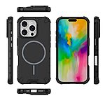 Θήκη iPhone 16 Pro Max - OEM - Σκληρή Πλάτη PC+TPU - Μαύρο — εικόνα 3