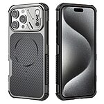 Θήκη iPhone 16 Pro - OEM - Σκληρή Πλάτη PC+TPU - Γκρι — εικόνα 3