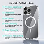 Θήκη iPhone 16 Pro - ABEEL - Σκληρή Πλάτη PC+TPU - Λευκό - MagSafe — εικόνα 2