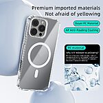 Θήκη iPhone 16 Pro - ABEEL - Σκληρή Πλάτη PC+TPU - Μαύρο - MagSafe — εικόνα 5