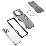 Θήκη iPhone 16 Pro - OEM - Σκληρή Πλάτη PC+TPU - Μαύρο — εικόνα 7