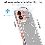 Θήκη iPhone 17 - OEM - Σκληρή Πλάτη PC+TPU - Γκρι - MagSafe — εικόνα 2