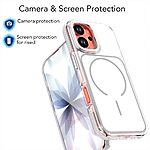 Θήκη iPhone 17 - OEM - Σκληρή Πλάτη PC+TPU - Λευκό - MagSafe — εικόνα 4