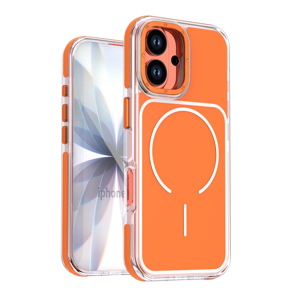 Θήκη iPhone 17 - OEM - Σκληρή Πλάτη PC+TPU - Πορτοκαλί - MagSafe Σκληρή Πλάτη PC+TPU για iPhone 17 (OEM) σε Πορτοκαλί με MagSafe — ενισχυμένες γωνίες & μεταλλικά πλήκτρα για προστασία από πτώσεις.