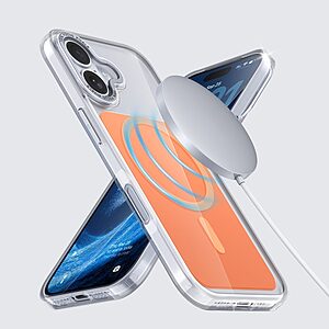 Θήκη iPhone 17 - OEM - Σκληρή Πλάτη PC+TPU - Πορτοκαλί - MagSafe — εικόνα 2