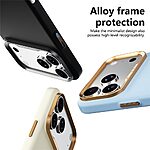 Θήκη iPhone 17 Pro / 18 Pro - ABEEL - Σκληρή Πλάτη PC - Ροζ ανοιχτό — εικόνα 7