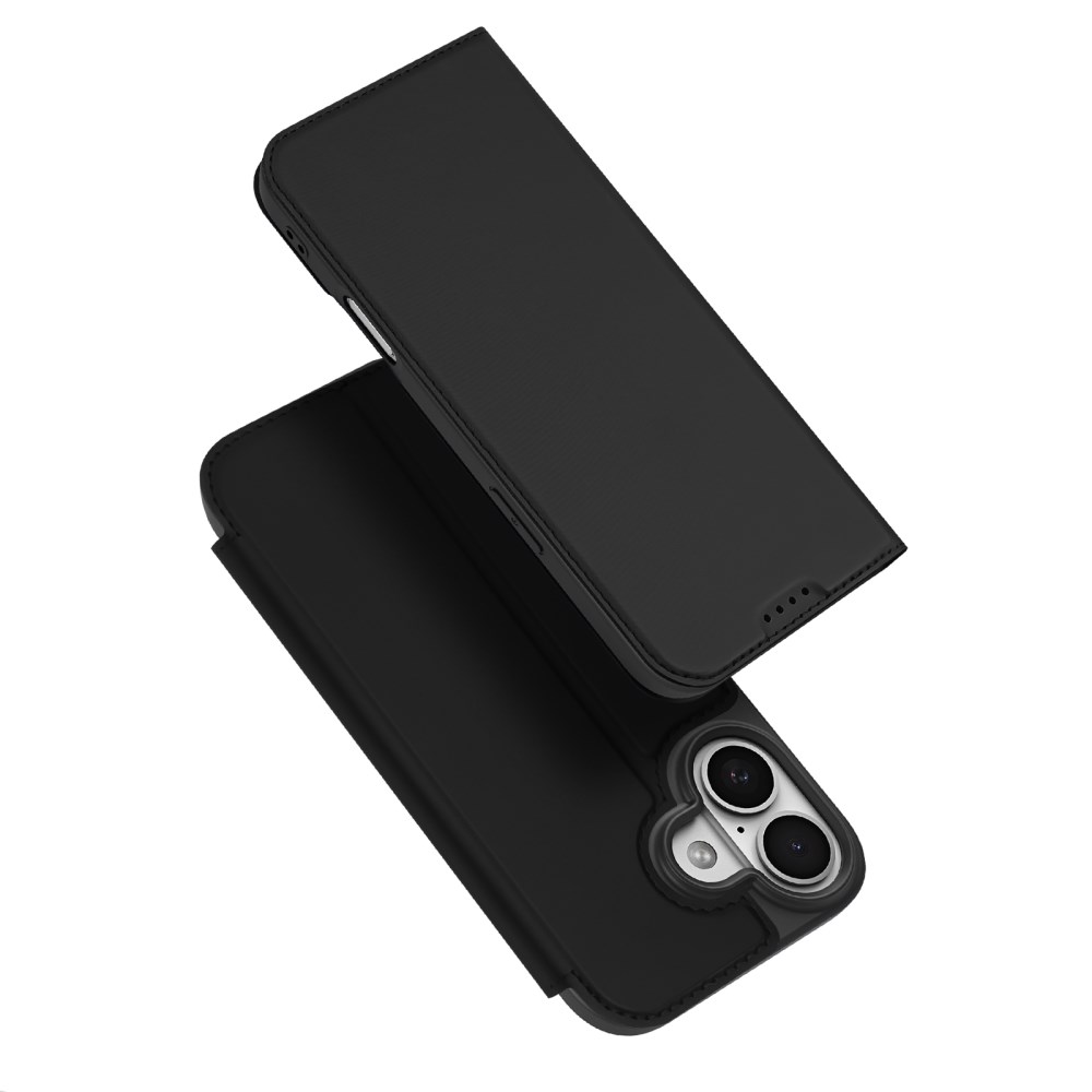 Θήκη iPhone 17 - DUX DUCIS Skin Pro Series - Flip Πορτοφόλι από Συνθετικό Δέρμα (PU) με TPU - Μαύρο - Stand Flip Πορτοφόλι από Συνθετικό Δέρμα (PU) με TPU για iPhone 17 (DUX DUCIS) σε Μαύρο — θήκη κάρτας, stand & κρυφό μαγνητικό κούμπωμα.