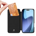 Θήκη iPhone 17 - DUX DUCIS Skin Pro Series - Flip Πορτοφόλι από Συνθετικό Δέρμα (PU) με TPU - Μαύρο - Stand — εικόνα 3