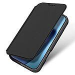 Θήκη iPhone 17 - DUX DUCIS Skin Pro Series - Flip Πορτοφόλι από Συνθετικό Δέρμα (PU) με TPU - Μαύρο - Stand — εικόνα 5