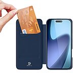 Θήκη iPhone 17 - DUX DUCIS Skin Pro Series - Flip Πορτοφόλι από Συνθετικό Δέρμα (PU) με TPU - Μπλε - Stand — εικόνα 3