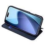 Θήκη iPhone 17 - DUX DUCIS Skin Pro Series - Flip Πορτοφόλι από Συνθετικό Δέρμα (PU) με TPU - Μπλε - Stand — εικόνα 6