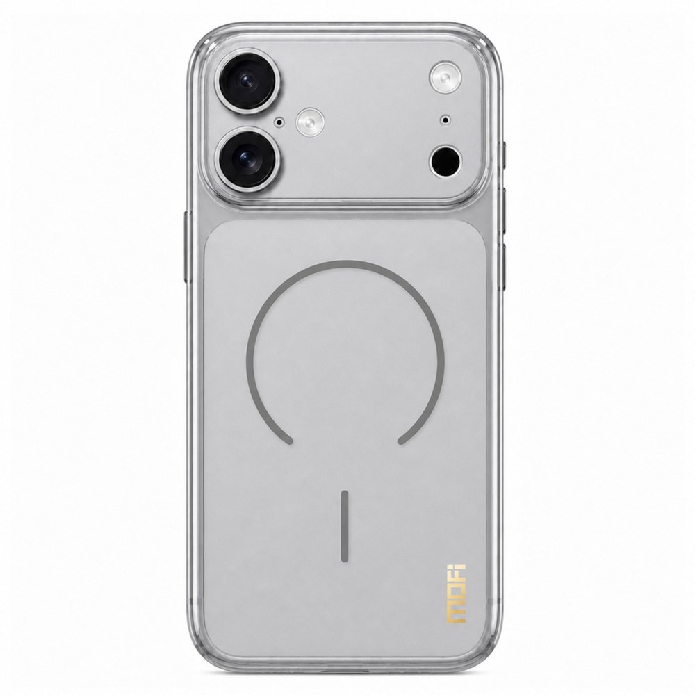 Θήκη iPhone 17 - MOFI - Πλάτη TPU - Γκρι Πλάτη TPU για iPhone 17 (MOFI) σε Γκρι — ημιδιάφανο ματ φινίρισμα, προστασία κάμερας με tempered glass & μαγνητική συμβατότητα.