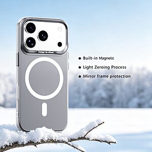 Θήκη iPhone 18 Pro / 17 Pro - ABEEL - Σκληρή Πλάτη PC - Μαύρο — εικόνα 2