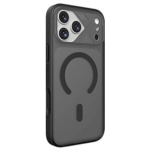 Σκληρή Πλάτη PC+TPU για iPhone 18 Pro / 17 Pro (OEM) σε Μαύρο — μαγνητική συμβατότητα, αντιολισθητικό ματ φινίρισμα & απορρόφηση κραδασμών.
