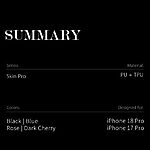Θήκη iPhone 18 Pro / 17 Pro - DUX DUCIS Skin Pro Series - Flip Πορτοφόλι από Συνθετικό Δέρμα (PU) με TPU - Κερασί - Stand — εικόνα 2
