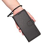 Θήκη iPhone 18 Pro / 17 Pro - BETOPNICE 006 - Flip Πορτοφόλι από Συνθετικό Δέρμα (PU) με TPU - Μαύρο - RFID/Stand/Λουράκι — εικόνα 2