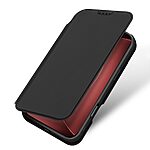Θήκη iPhone 18 Pro / 17 Pro - DUX DUCIS Skin Pro Series - Flip Πορτοφόλι από Συνθετικό Δέρμα (PU) με TPU - Μαύρο - Stand — εικόνα 6