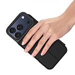 Θήκη iPhone 18 Pro / 17 Pro - DUX DUCIS Skin Pro Series - Flip Πορτοφόλι από Συνθετικό Δέρμα (PU) με TPU - Μαύρο - Stand — εικόνα 8