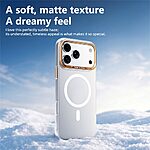 Θήκη iPhone 18 Pro Max / 17 Pro Max - ABEEL - Σκληρή Πλάτη PC - Λευκό — εικόνα 3