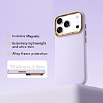 Θήκη iPhone 18 Pro Max / 17 Pro Max - ABEEL - Σκληρή Πλάτη PC - Λιλά — εικόνα 2