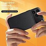 Θήκη iPhone 18 Pro Max / 17 Pro Max - QIALINO - Σκληρή Πλάτη PC - Μαύρο - MagSafe — εικόνα 4