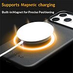 Θήκη iPhone 18 Pro Max / 17 Pro Max - QIALINO - Σκληρή Πλάτη PC - Μαύρο - MagSafe — εικόνα 5