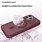 Θήκη iPhone 18 Pro Max / 17 Pro Max - OEM - Σκληρή Πλάτη PC+TPU - Κερασί — εικόνα 3