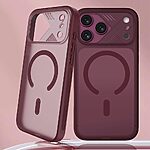 Θήκη iPhone 18 Pro Max / 17 Pro Max - OEM - Σκληρή Πλάτη PC+TPU - Κερασί — εικόνα 8