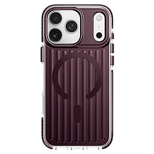 Σκληρή Πλάτη PC+TPU για iPhone 18 Pro Max / 17 Pro Max (ROCK) σε Κόκκινο — μαγνήτης N52 & ενισχυμένη προστασία από πτώσεις.