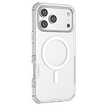 Θήκη iPhone 18 Pro Max / 17 Pro Max - OEM - Σκληρή Πλάτη PC+TPU - Λευκό - MagSafe — εικόνα 2