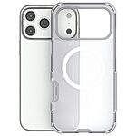Θήκη iPhone 18 Pro Max / 17 Pro Max - OEM - Σκληρή Πλάτη PC+TPU - Λευκό - MagSafe — εικόνα 3