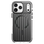 Σκληρή Πλάτη PC+TPU για iPhone 18 Pro Max / 17 Pro Max (ROCK) σε Μαύρο — μαγνήτης N52, ματ φινίρισμα & ενισχυμένη προστασία από πτώσεις.