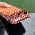 Θήκη iPhone 18 Pro Max / 17 Pro Max - OEM - Σκληρή Πλάτη PC+TPU - Ροζ - MagSafe/Λουράκι — εικόνα 5