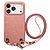 Πλάτη από Συνθετικό Δέρμα (PU) με PC για iPhone 18 Pro Max / 17 Pro Max (OEM) σε Ροζ — υφή litchi, αντιολισθητικό κράτημα & αποσπώμενο λουράκι 130cm.