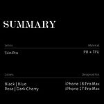 Θήκη iPhone 18 Pro Max / 17 Pro Max - DUX DUCIS Skin Pro Series - Flip Πορτοφόλι από Συνθετικό Δέρμα (PU) με TPU - Κερασί - Stand — εικόνα 2