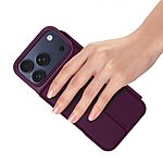Θήκη iPhone 18 Pro Max / 17 Pro Max - DUX DUCIS Skin Pro Series - Flip Πορτοφόλι από Συνθετικό Δέρμα (PU) με TPU - Κερασί - Stand — εικόνα 7