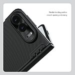 Θήκη iPhone Duo - NILLKIN Super Frosted Shield Fold - Σκληρή Πλάτη PC - Διάφανο — εικόνα 6