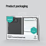 Θήκη iPhone Duo - NILLKIN Super Frosted Shield Fold - Σκληρή Πλάτη PC - Διάφανο — εικόνα 8
