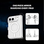 Θήκη iPhone Duo - LEREACH TOC Series - Σκληρή Πλάτη PC+TPU - Διάφανο — εικόνα 10